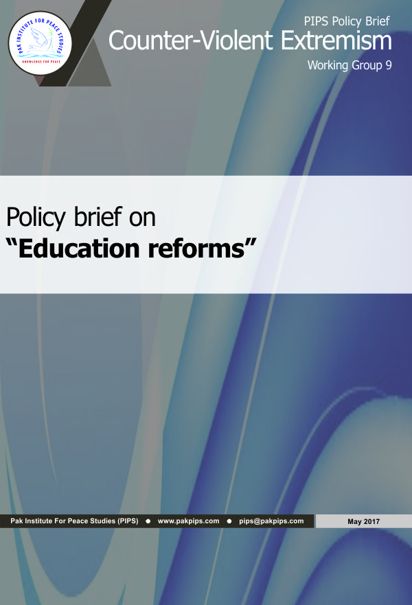 Book Cover: National Policy brief-9 Education reforms