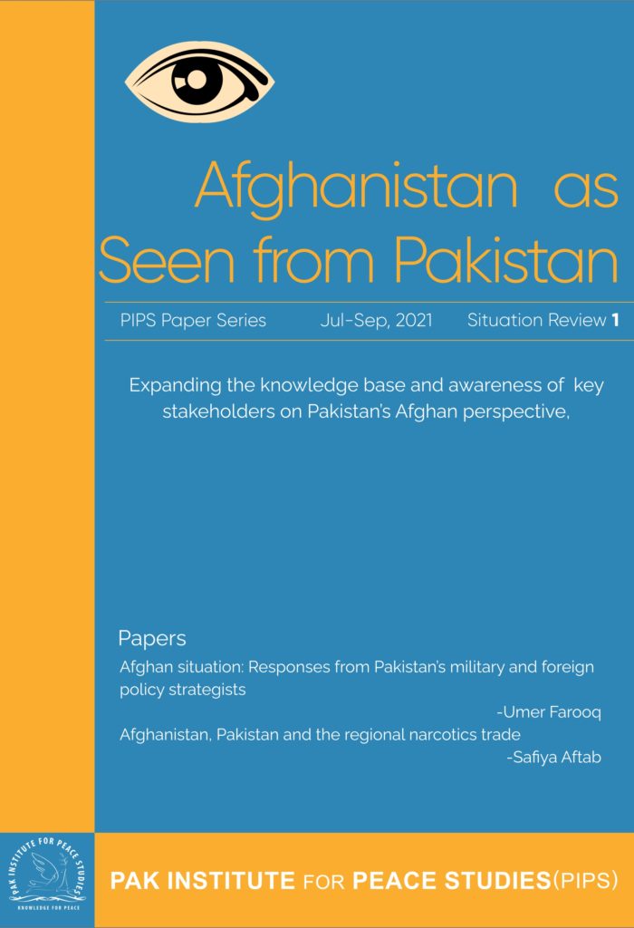 Book Cover: Afghanistan as Seen from Pakistan I