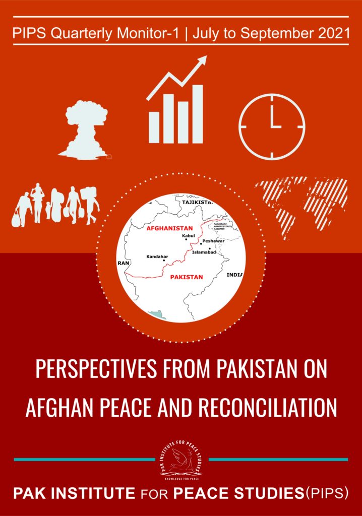 Book Cover: Perspectives from Pakistan on Afghan peace and reconciliation 1