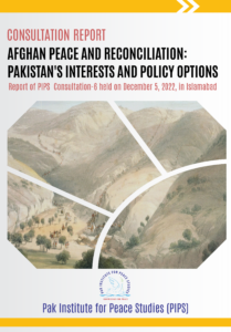 Book Cover: AFGHAN PEACE AND RECONCILIATION:  PAKISTAN'S INTERESTS AND POLICY OPTIONS VI